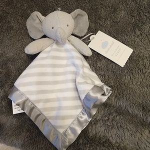 Cloud Island Elephant Lovey Security Blanket